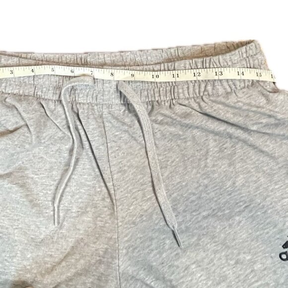 Adidas Mens Heather Gray Jersey Joggers Light Weight Size Large - Picture 4 of 14